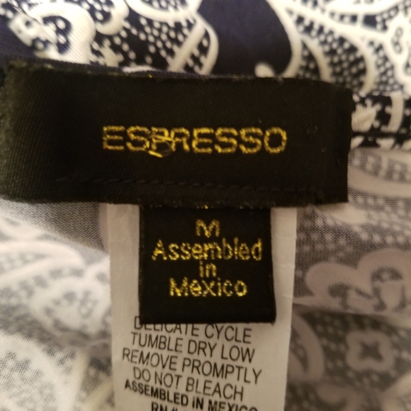 Espresso Scoop Neck Shift Dress - Picture 6 of 9